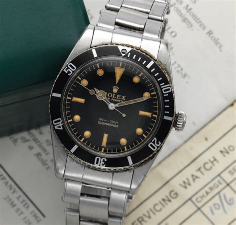 rolex submariner 1950s